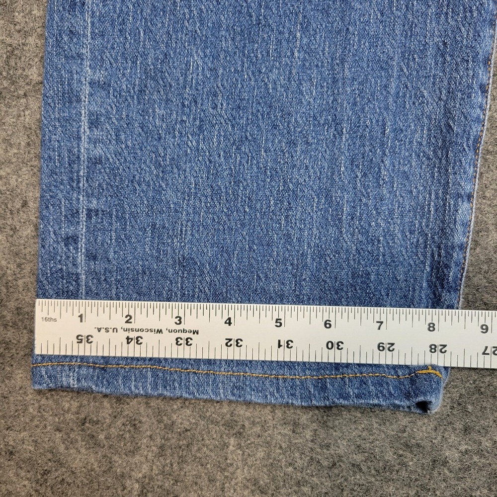 Warp Weft Eze Jeans Womens 10/30 Baggy Boho Streetwear Americana Y2K Street Wear - Picture 9 of 13